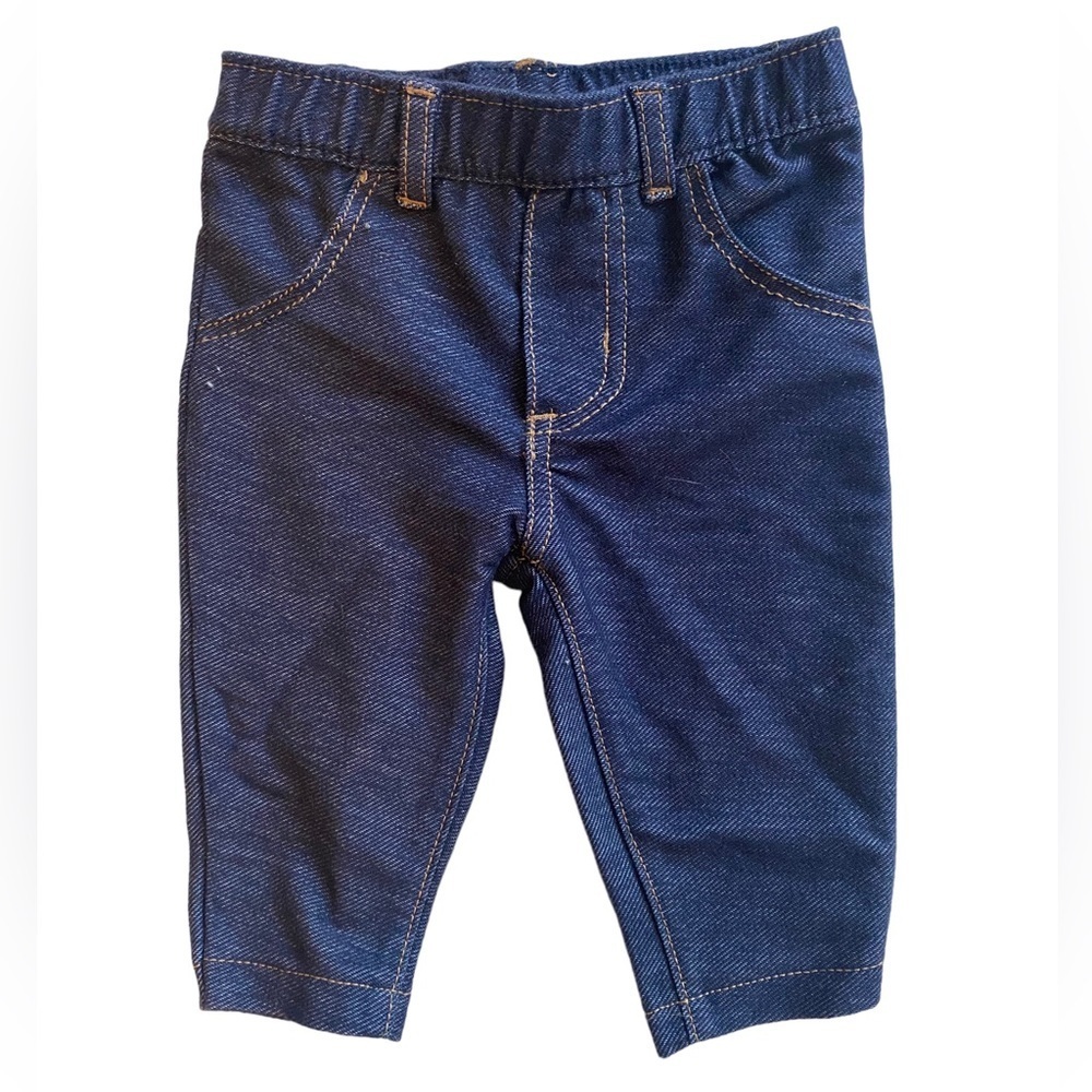 NWOT Carters Denim Leggings 3MO - Picture 1 of 3